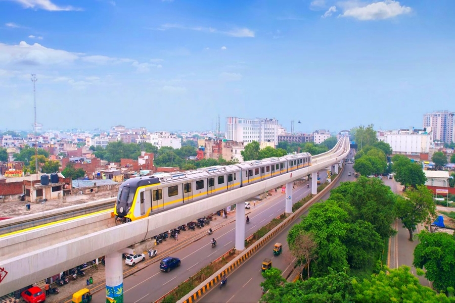 Agra Metro: Second Corridor Construction Hits Milestone